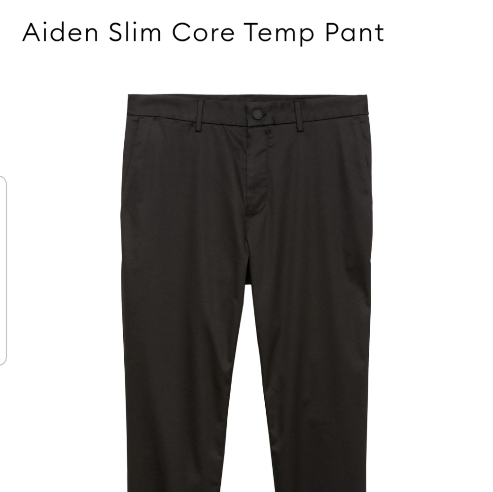 Banana Republic Core Temp Aiden slim fit pants